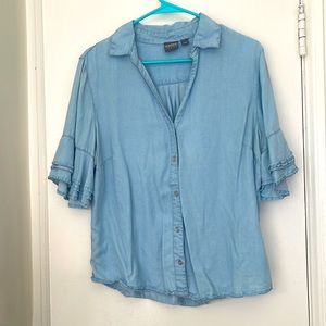 Blue Women’s Blouse NY&Co.